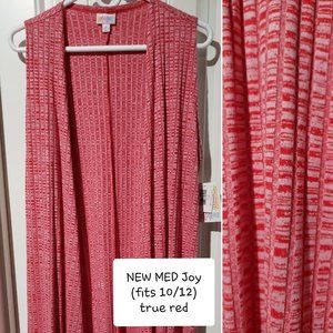 LulaRoe Joy: Sleeveless Duster